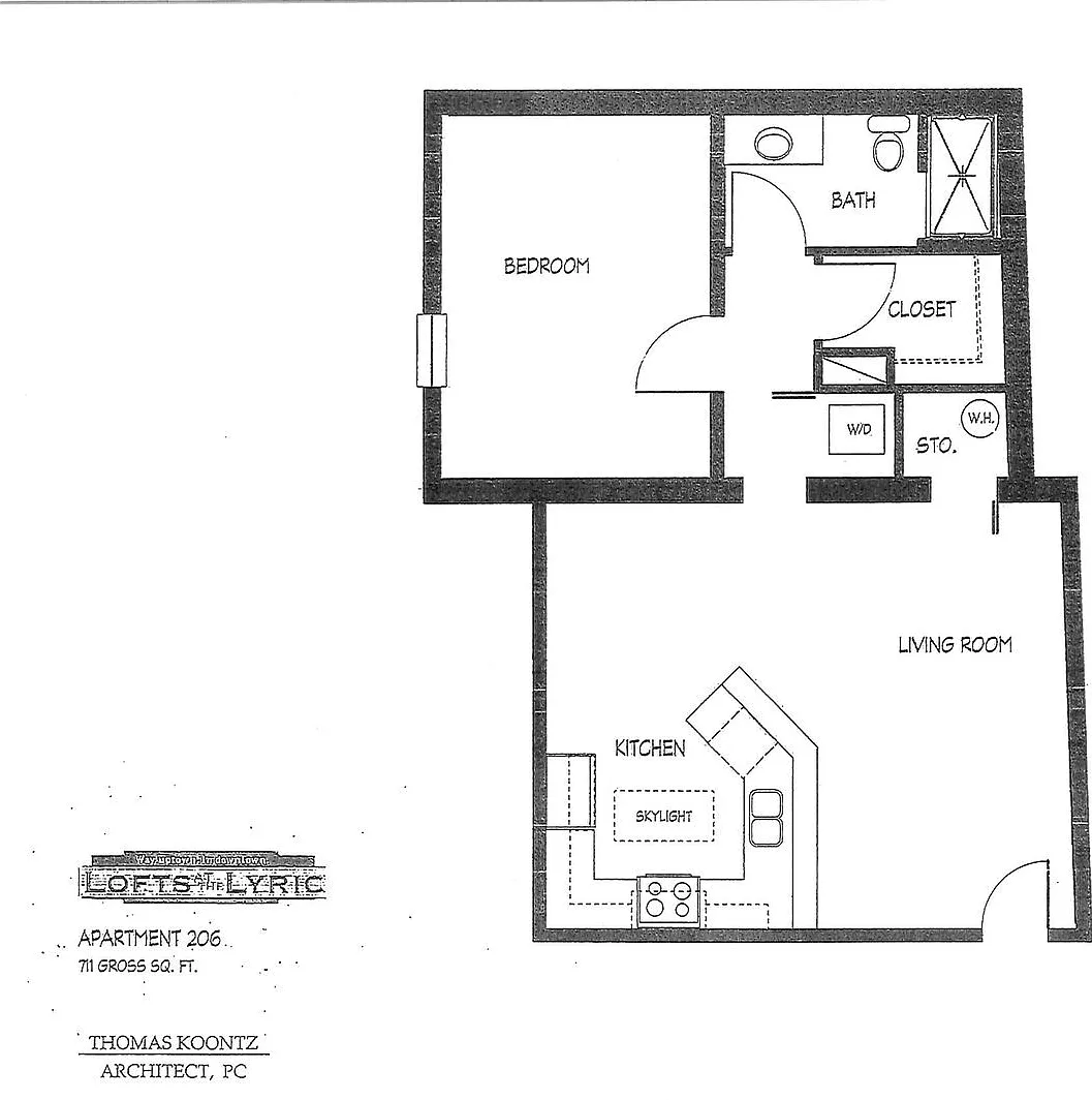 1 Bedroom, 1 Bath Apartment — Photo 2