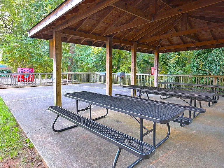 Covered Picnic Table Area
