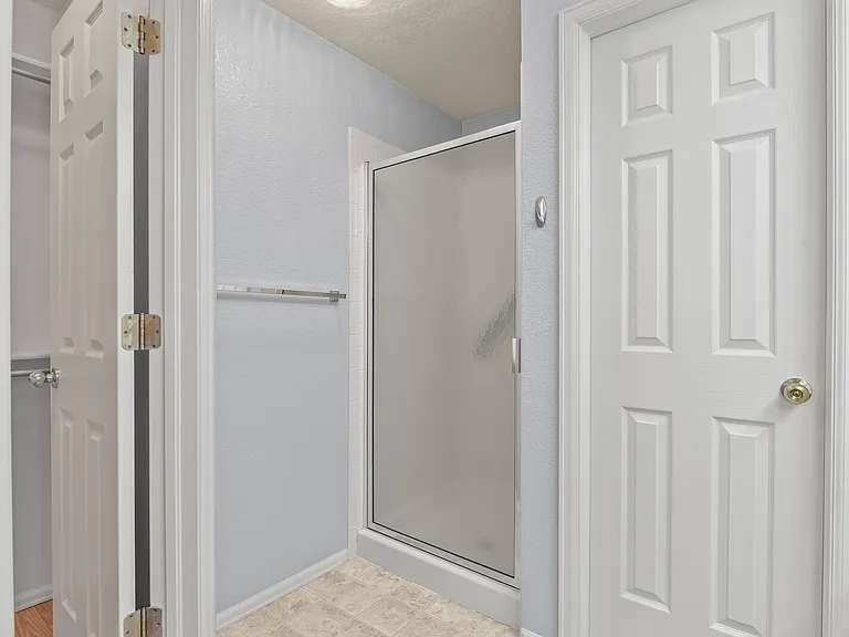 Primary bathroom with shower