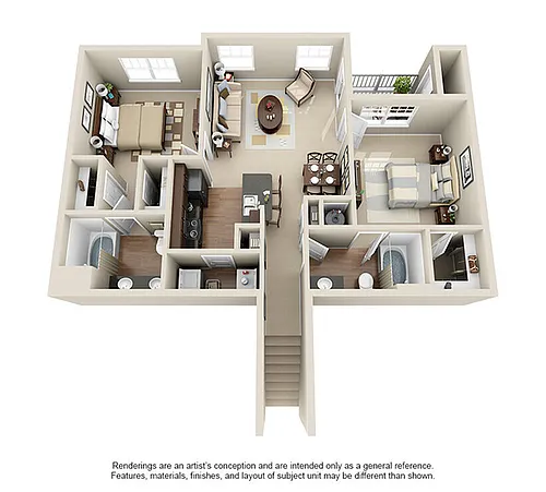 Floor plan B2 Large Garage