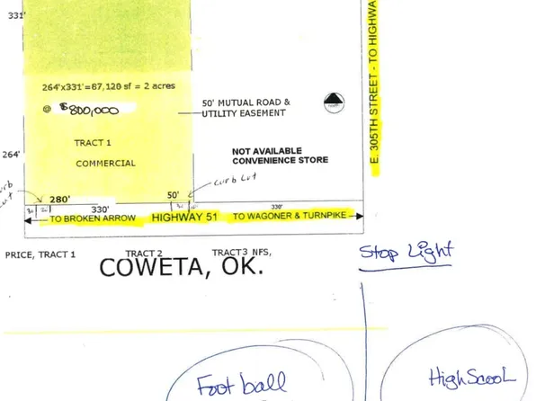 1 State Highway 51 St, Coweta, OK 74429