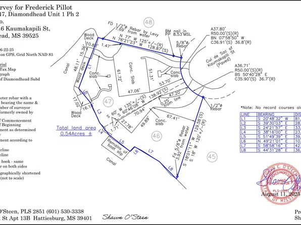 1346 Kaumakapili St, Diamondhead, MS 39525