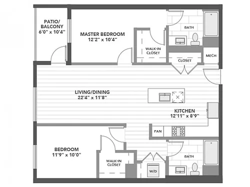 Floor plan C5c