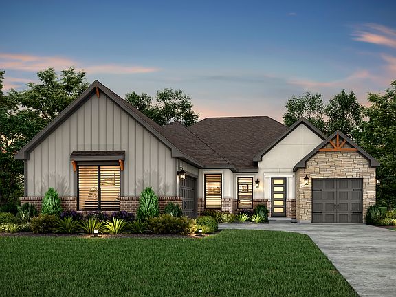 The Liberty plan is a remarkable, five-bedroom home at Winter Creek.