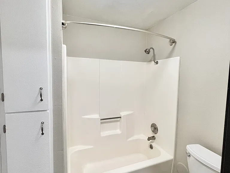 Experience modern elegance in this beautifully designed bathroom. Experience modern elegance in this beautifully designed bathroom.