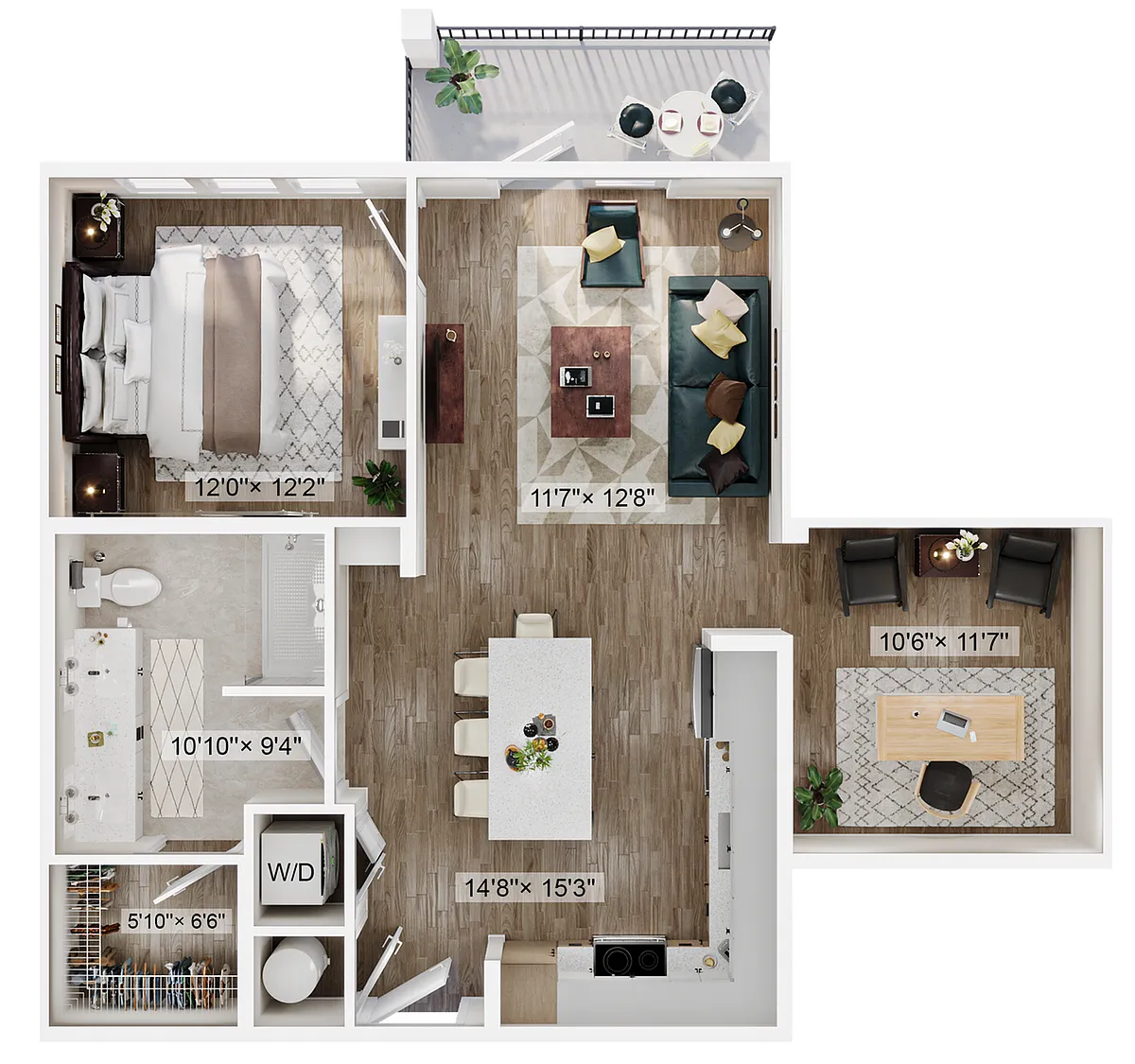 Floor plan 1D