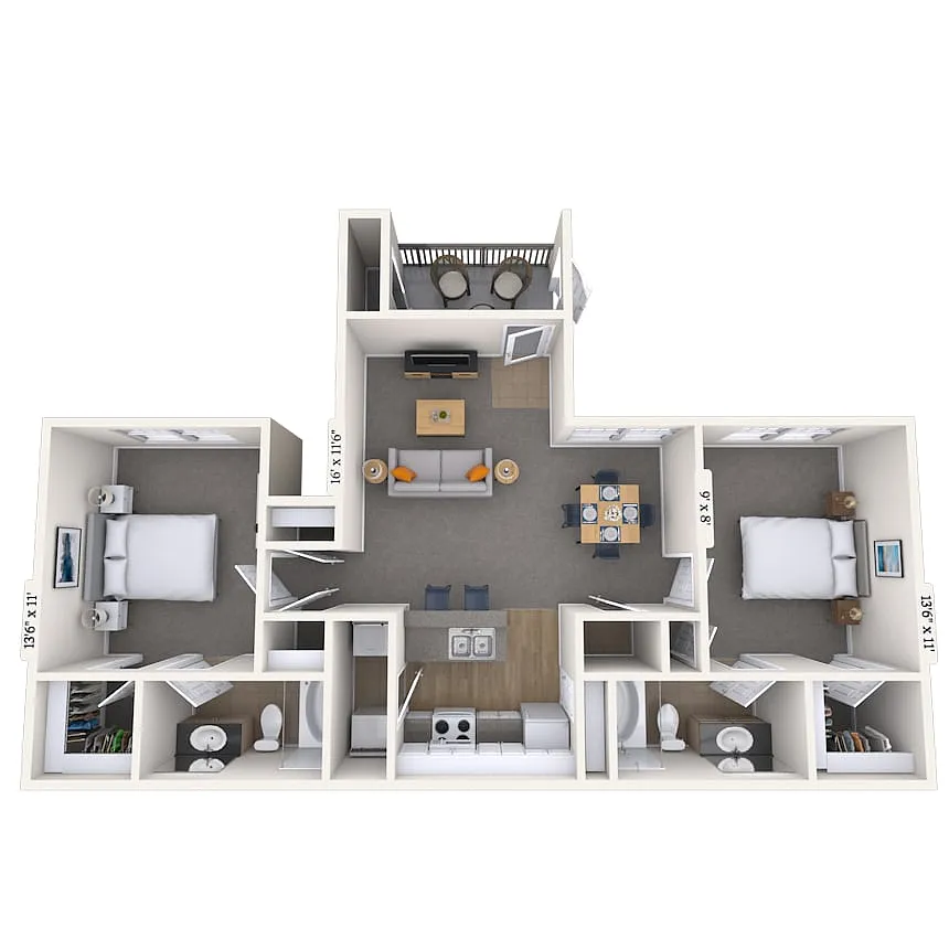 Floor plan The Santa Rosa