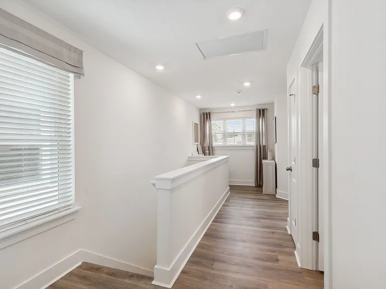 Upstairs hallway toward front of home