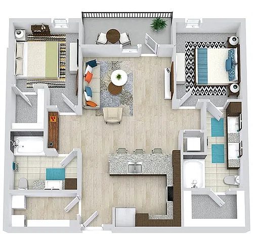 Floor plan McKinney