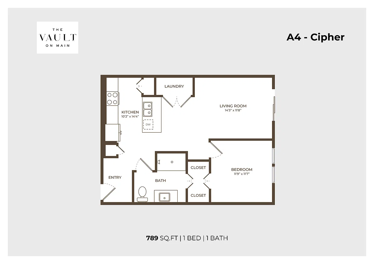 Floor plan A4 Cipher