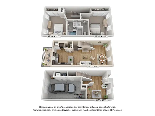 Floor plan Stansbury Plus