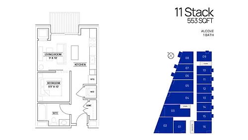 Floor plan 1G