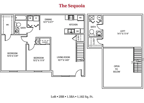 Floor plan The Sequoia