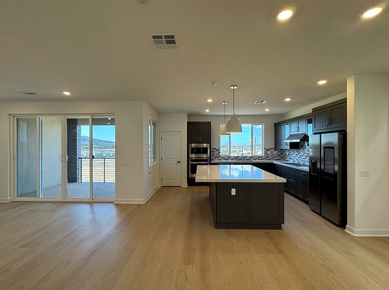 Open concept living area