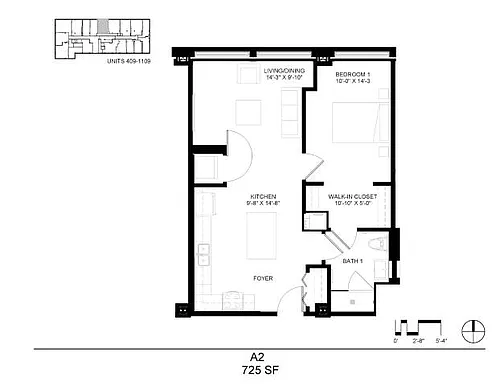 Floor plan A2
