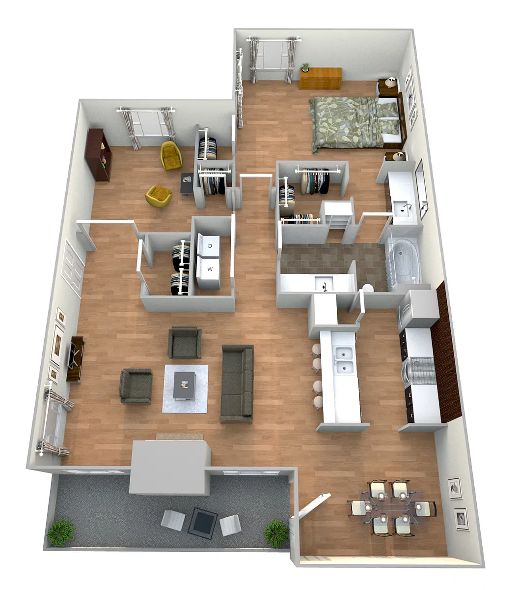 Floor plan Compass