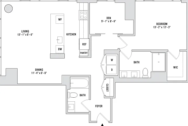 Penthouse PH-1 - 1160 Sq. Ft. - Residences 5606-5806 Penthouse PH-1 - 1160 Sq. Ft. - Residences 5606-5806