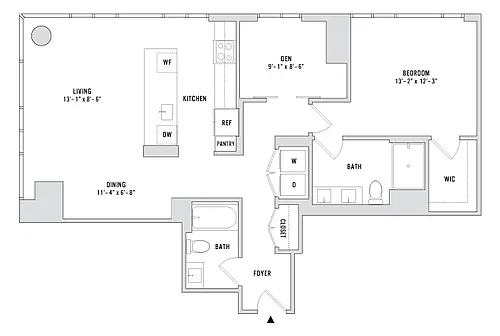 Floor plan PH-1