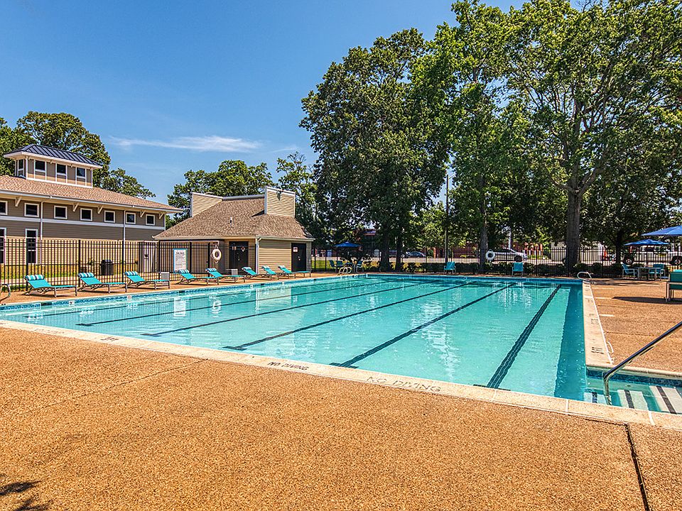 Large pool and sundeck
