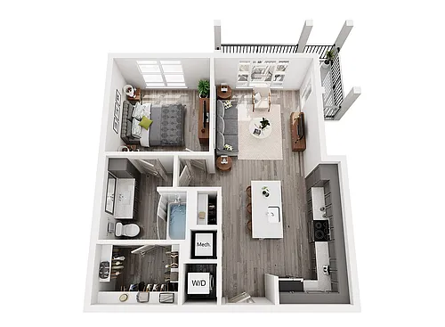 Floor plan Woodland