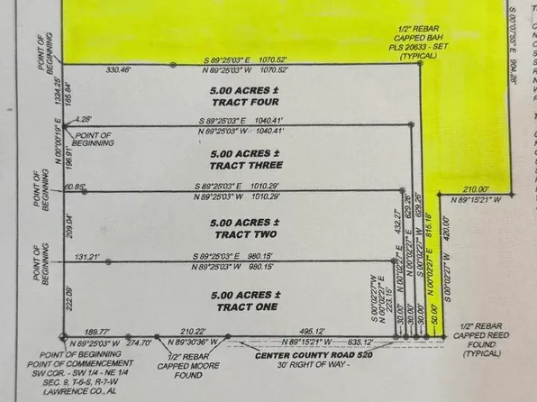 LOT 5 County Road 519, Moulton, AL 35650