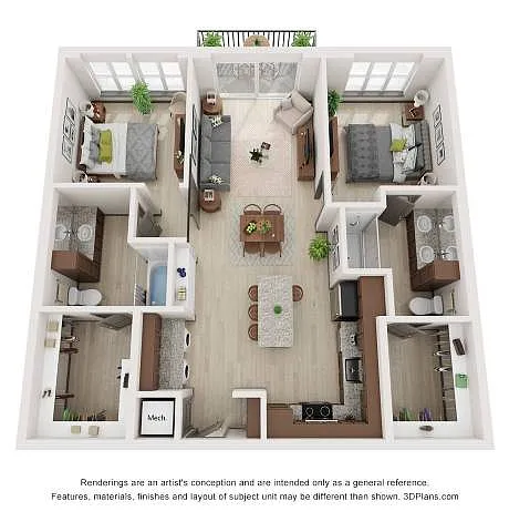 Floor plan B1