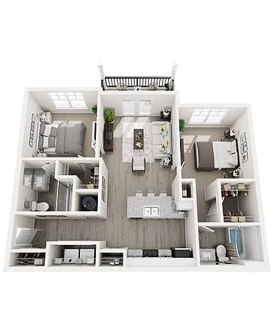 Floor plan B-1