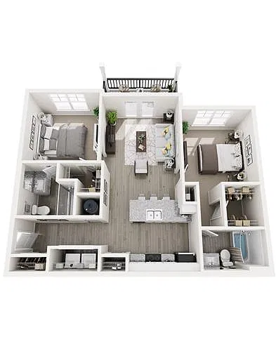Floor plan B-1