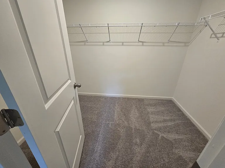 Spacious master closet