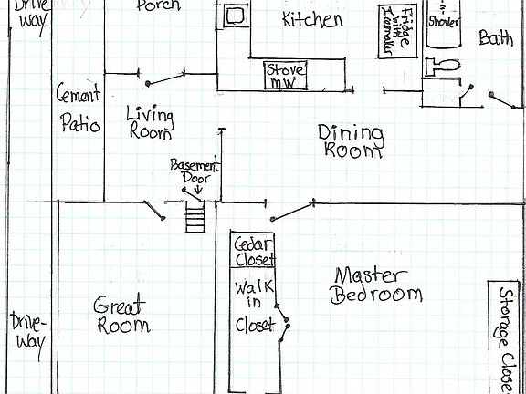 First floor layout