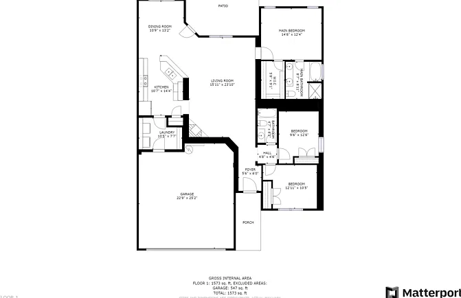 3 bed, 3.0 bath, 1627 sqft, $1,695 — Photo 3