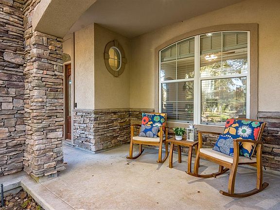 There's plenty of room to relax on the front porch.