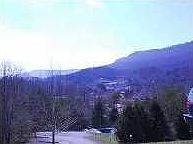 What a beautiful view as you drive up to the complex. 