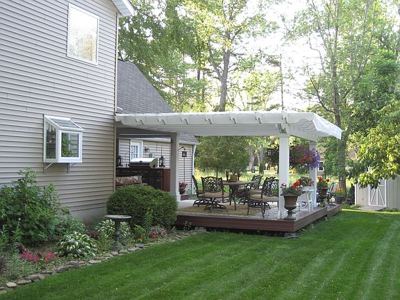 Another view of part of back yard