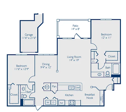 Floor plan Jasmine-Reno