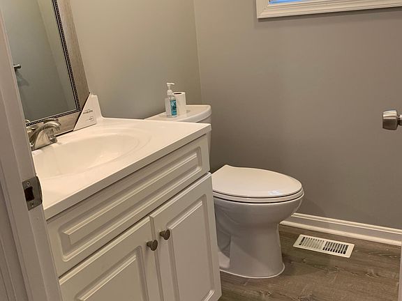 Half Bath located downstairs