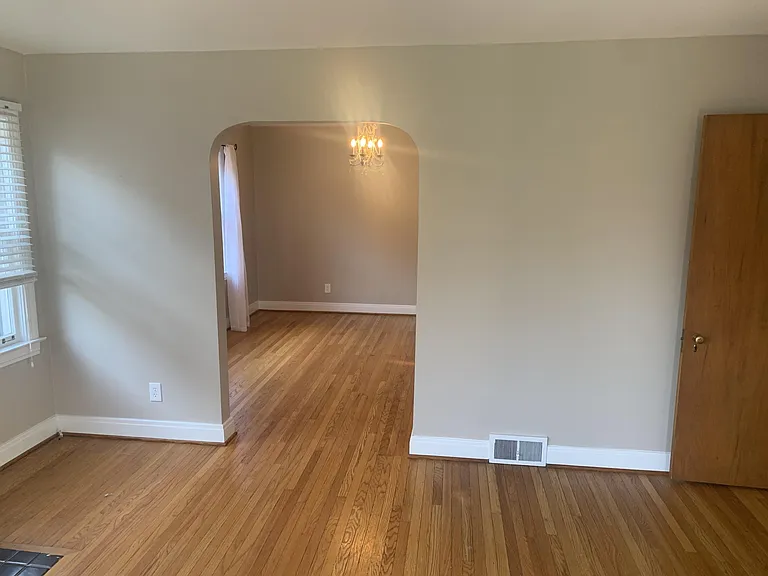 Doorway to dining room