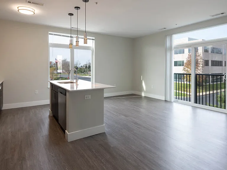 Living Room with Juliet Balcony and Hard Surface Flooring