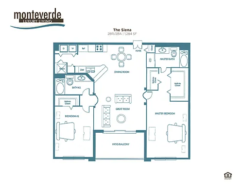 Floor plan The Siena