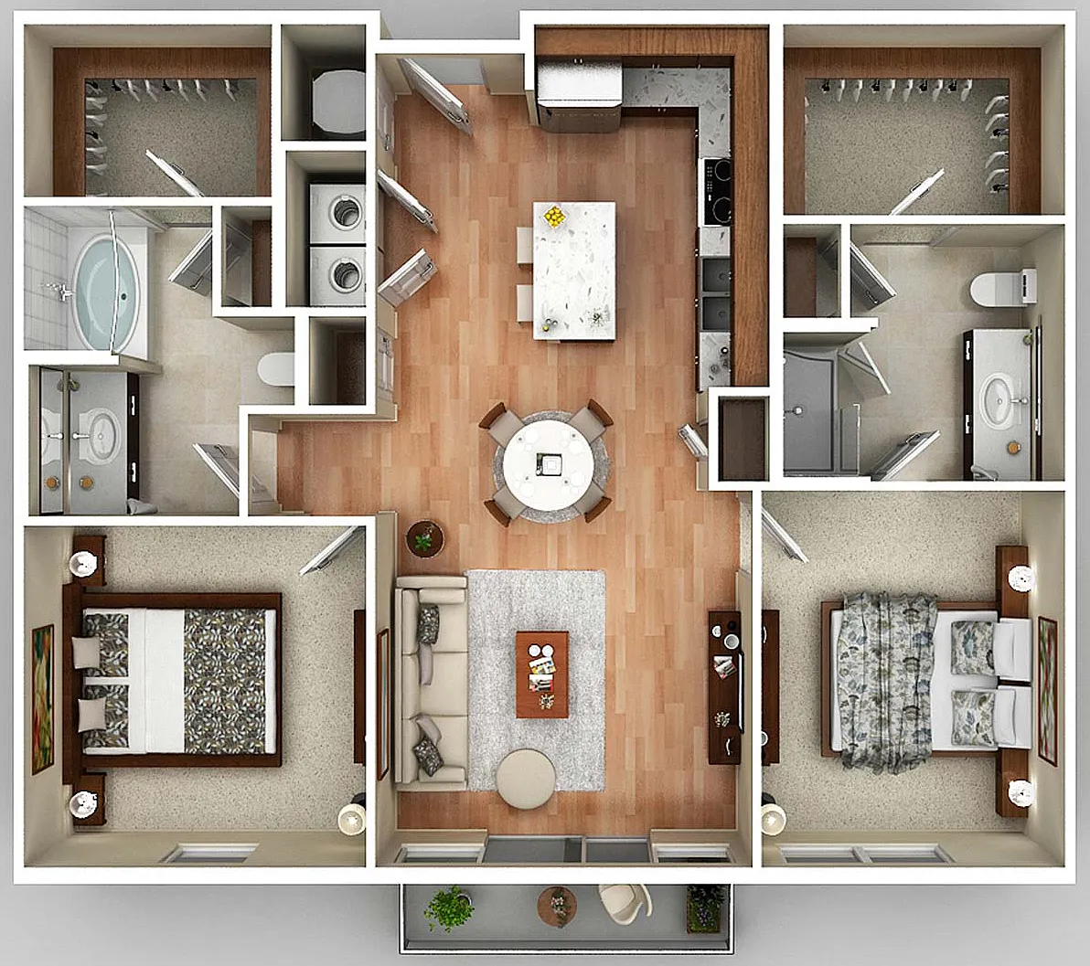 Floor plan 2A1