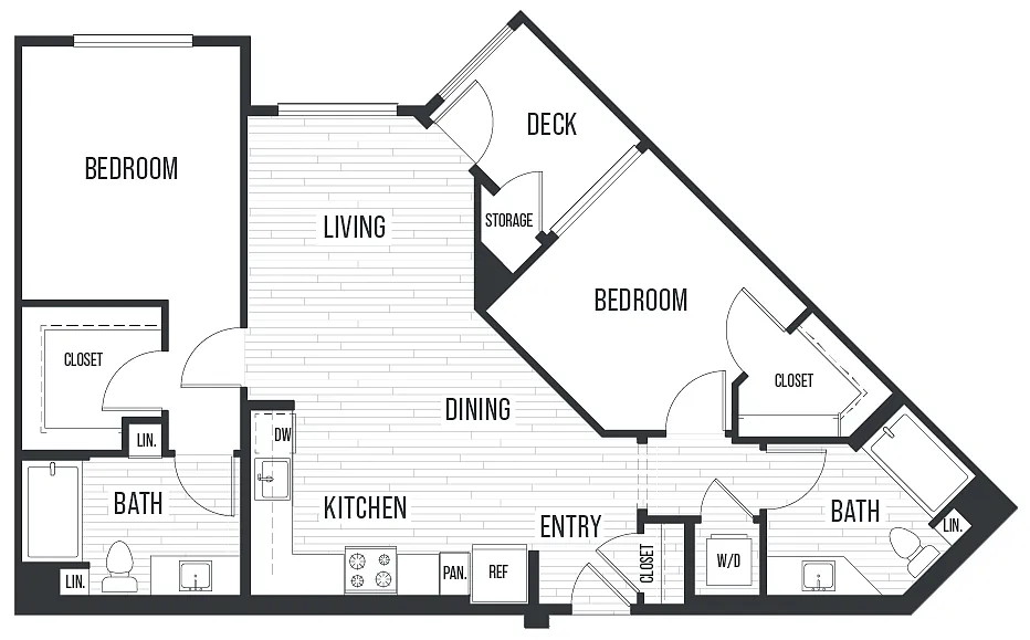 Floor plan 2B