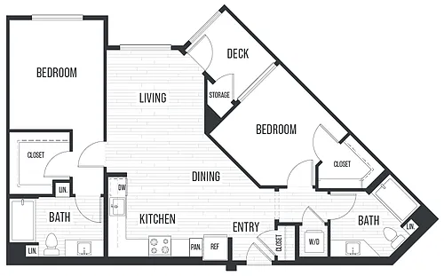 Floor plan 2B