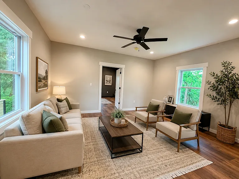 *Living Room Digitally Staged*