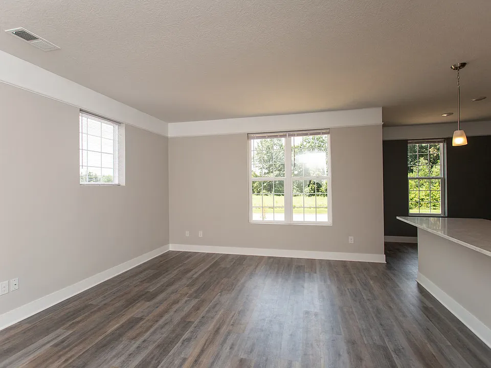 The Drake Living Room with Wide Open Space!