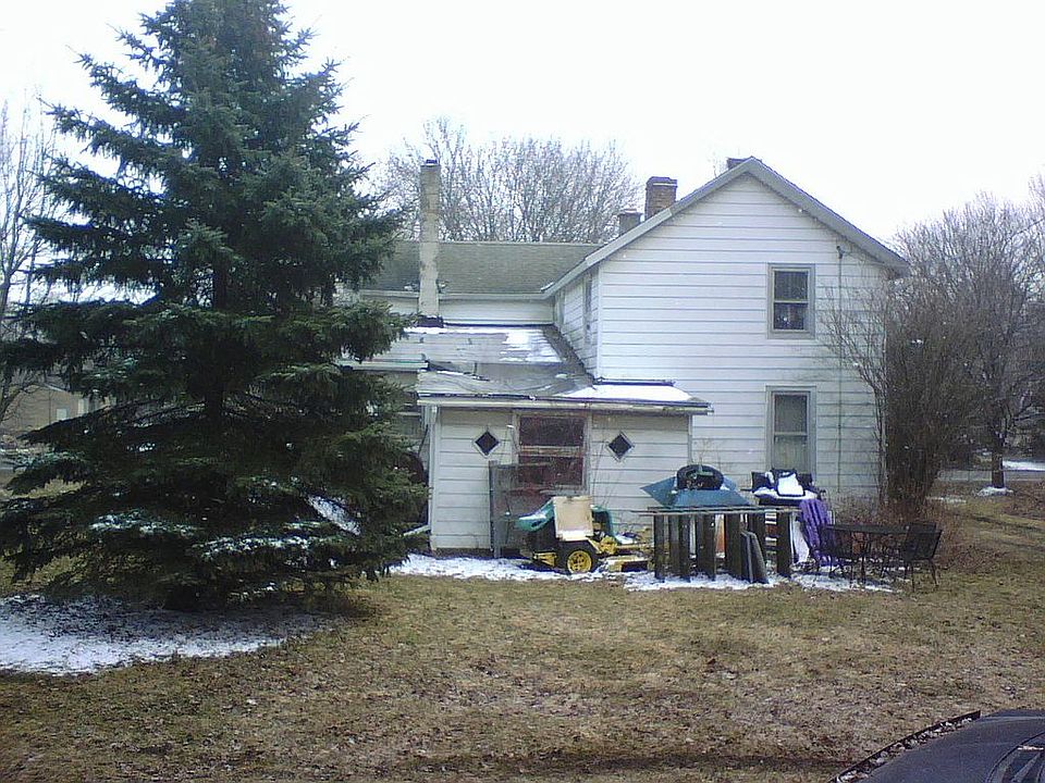 rear of house