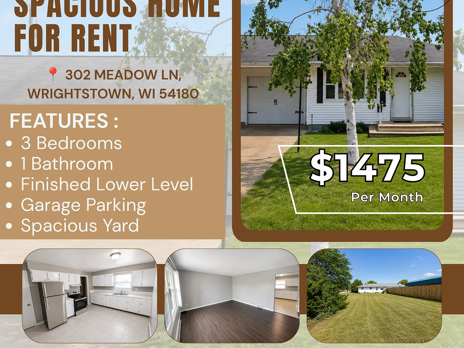 3 bed, $1,475 — Photo 1