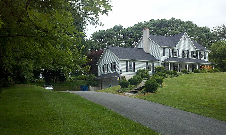 Long front driveway