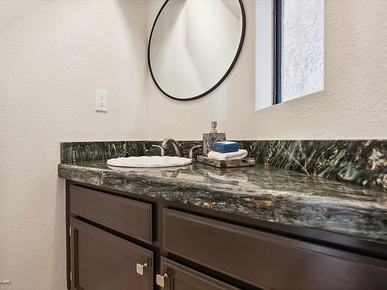 first floor powder room