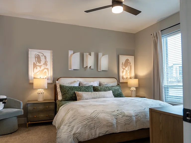 Plush Carpet in Bedrooms