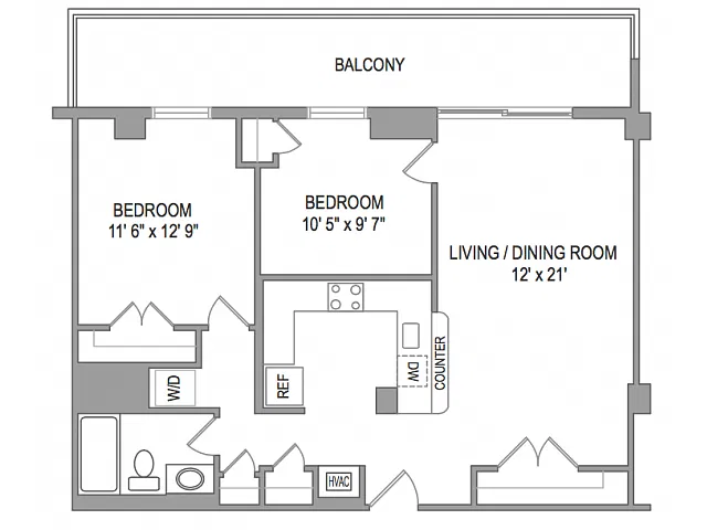 Floor plan 2X1
